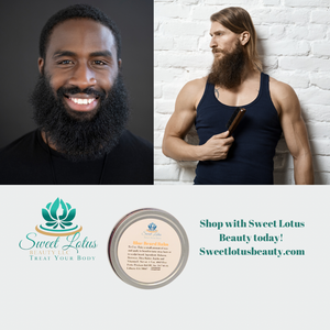 Sweet Lotus Beauty's Beard Balm: Nourishing Care for a Healthy Beard
