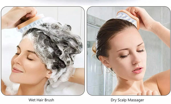 Sweet Lotus Beauty Scalp Massager/Shampoo Brush